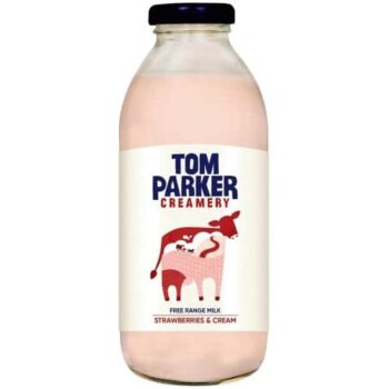 Tom Parker Creamery Strawberries & Cream Flavoured Milk (500ml)
