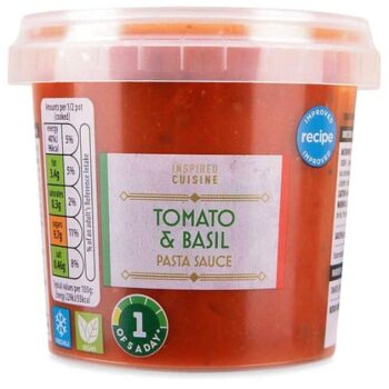 Tomato & Basil Pasta Sauce