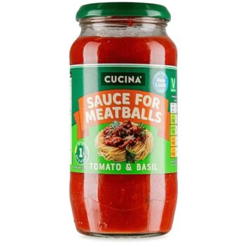 Tomato & Basil Sauce For Meatballs