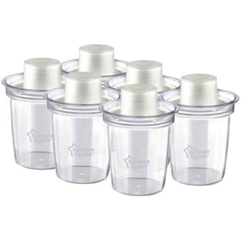 Tommee Tippee Closer To Nature 6 Baby Milk Powder Dispensers