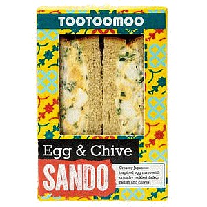 Tootoomoo Egg & Chive Sando