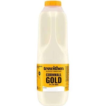 Trewithen Cornwall Gold 5% Fat Milk (1 Litre)