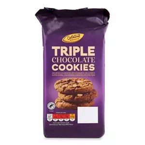 Triple Chocolate Cookies