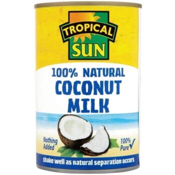 Tropical Sun 100% Natural Coconut Milk (400ml)