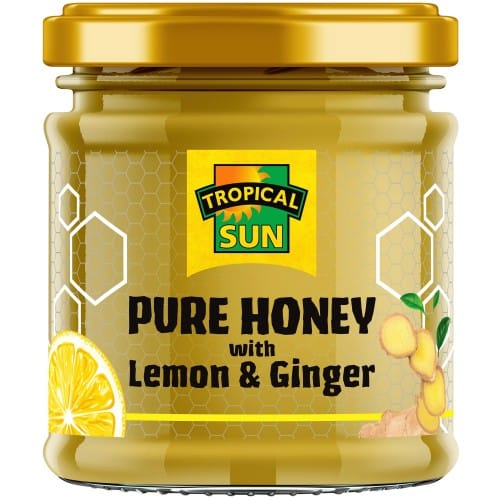 Tropical Sun Honey with Ginger and Lemon