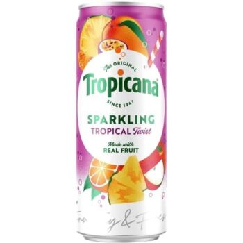 Tropicana Sparkling Tropical Twist Juice Drink (250ml)