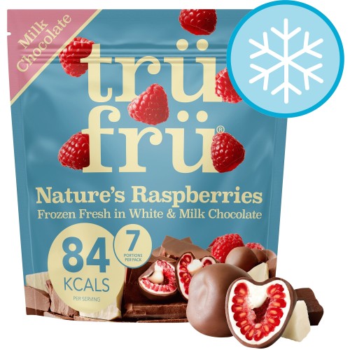 Trufru Raspberry White & Milk Choc (200g)