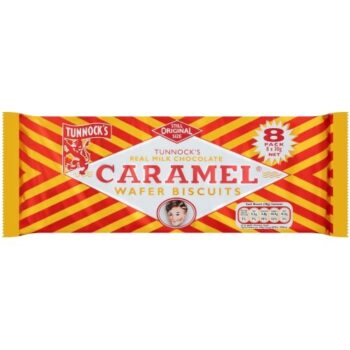 Tunnock's Real Milk Chocolate Caramel Wafer Biscuits Multipack (8 x 240g)
