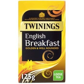 Twinings English Breakfast Loose Leaf Tea (125g)