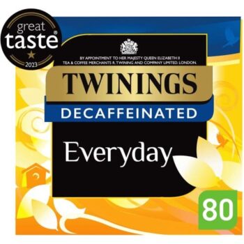 Twinings Everyday Decaffeinated Tea Bags 80 (80 x 250g)