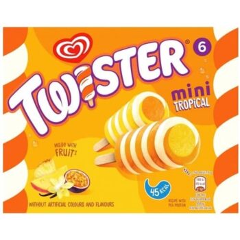 Twister Mini Tropical Ice Cream Lollies (6 x 50ml)