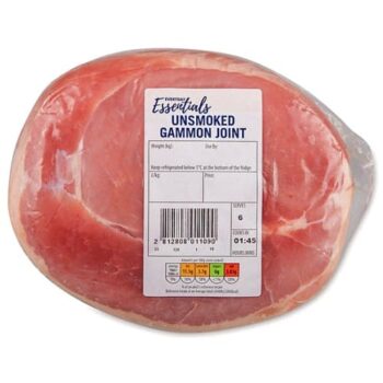 Unsmoked Gammon Joint Typically (1kg)
