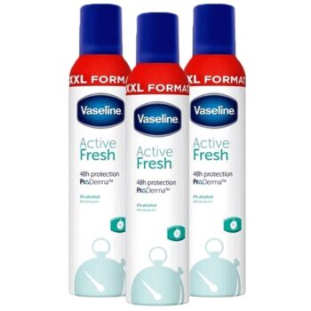 Vaseline Active Fresh Aerosol Anti-Perspirant Deo Bundle