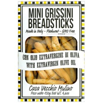 Vecchio Mulino Mini Grissini with Olive Oil (130g)