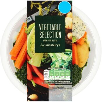 Vegetable Selection with Herb Butter (340g)