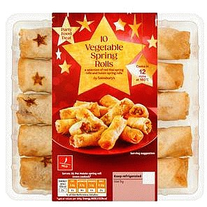 Vegetable Spring Roll Selection (10 x 210g)