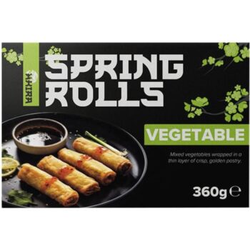 Vegetable Spring Rolls (360g)