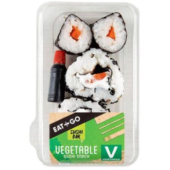 Vegetable Sushi Snack