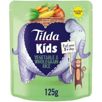 Vegetable & Wholegrain Rice for Kids (125g)