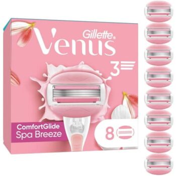 Venus Comfortglide Spa Breeze Razor Blades (8)