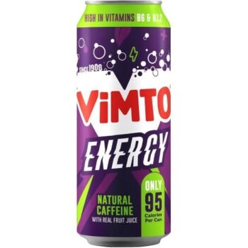 Vimto Energy Natural Caffeine with Real Fruit Juice (500ml)