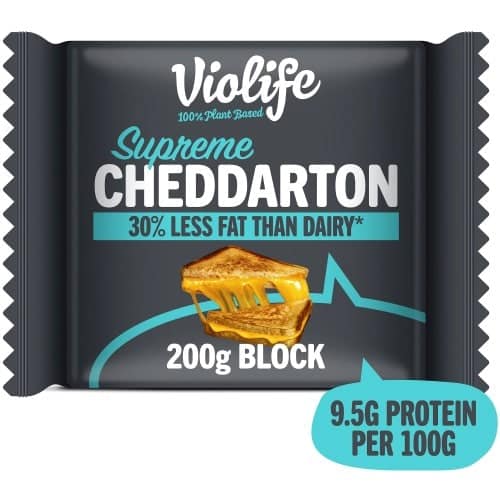 Violife Supreme Cheddarton Cheese Alternative with Protein (200g)