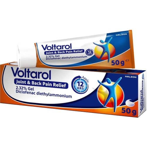 Voltarol Joint & Back Pain Relief Gel with Diclofenac (50g)