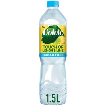 Volvic Touch of Fruit Sugar Free Lemon & Lime Water (1.5 Litre)