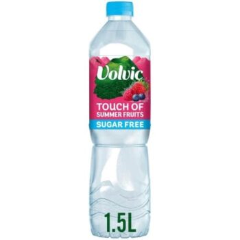 Volvic Touch of Fruit Sugar Free Summer Fruits Natural Flavoured Water (1.5 Litre)