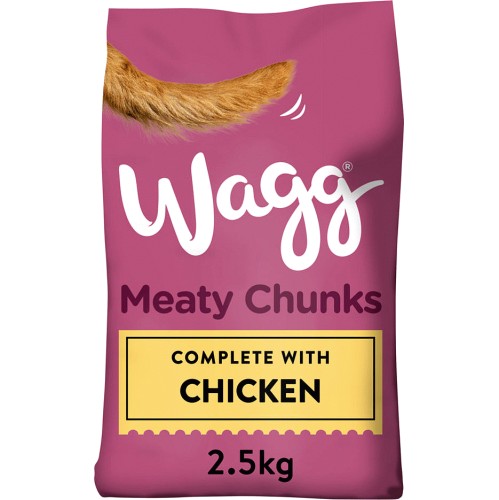 Wagg Meaty Chunks Complete with Chicken Dry Dog Food