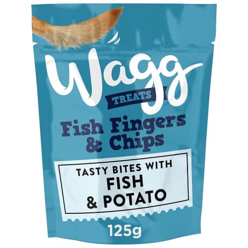 Wagg Treats Fish Fingers & Chips (125g)