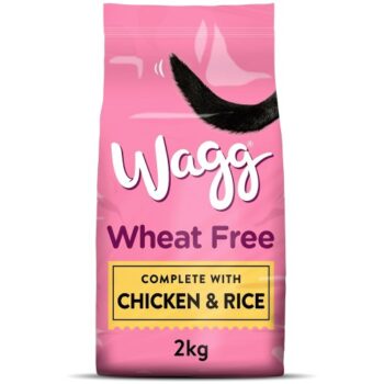 Wagg Wheat Free Complete Chicken & Rice Dry Dog Food (2kg)