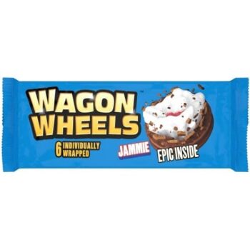Wagon Wheels Jammie Biscuits (6 x 38.1g)