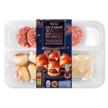 Wagyu Sliders With Cheese Sauce