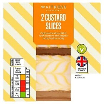 Waitrose 2 Custard Slices (2)