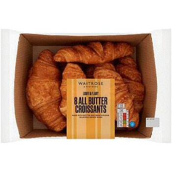 Waitrose 8 All Butter Croissants (8)