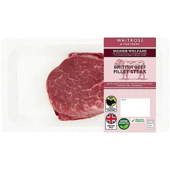 Waitrose British Beef Fillet Steak (200g)