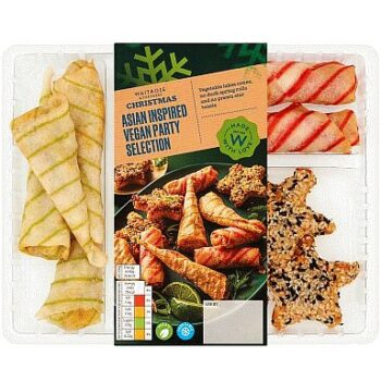 Waitrose Christmas Asian Inspired Vegan Party Selection (232g)