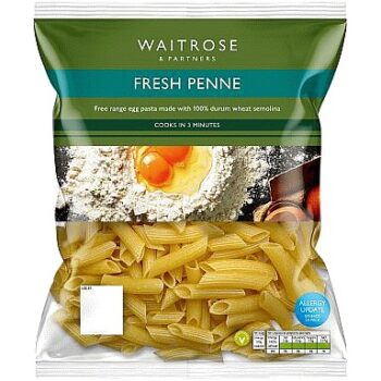 Waitrose Fresh Penne (500g)