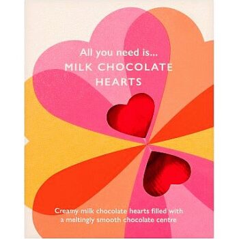 Waitrose Milk Chocolate Hearts (88g)