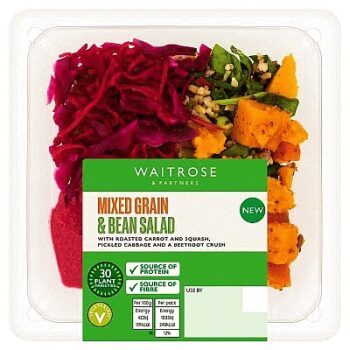 Waitrose Mixed Grain & Bean Salad (245g)