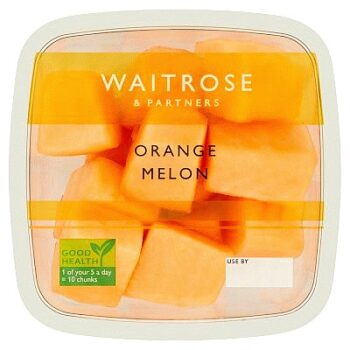 Waitrose Orange Melon Chunks (250g)