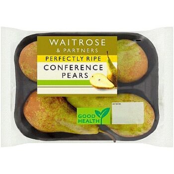 Waitrose Perfectly Ripe Conference Pear (4)
