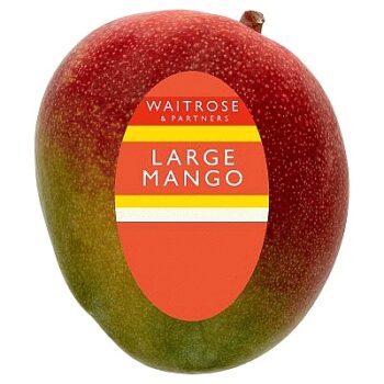 Waitrose Perfectly Ripe Large Mango Each