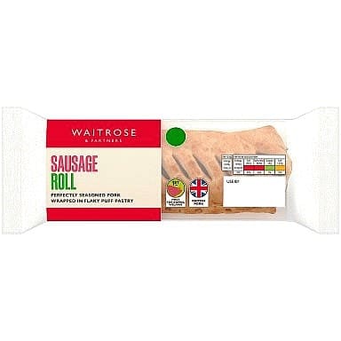 Waitrose Sausage Roll (130g)
