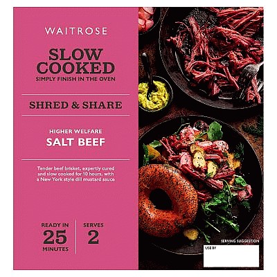 Waitrose Slow Cooked Salt Beef (440g)