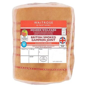 Waitrose Smoked Gammon Joint per kg