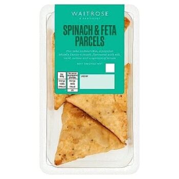 Waitrose Spinach & Feta Parcels (112g)