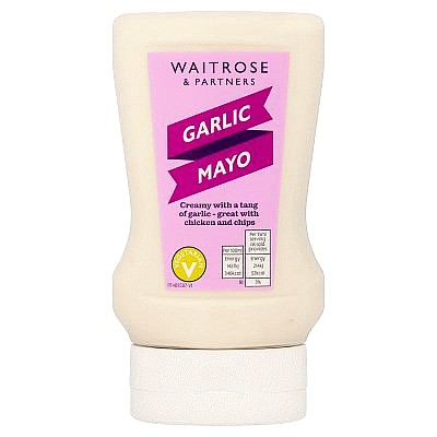Waitrose Squeezy Garlic Mayonnaise (280ml)