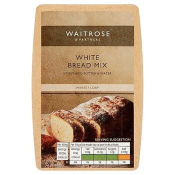Waitrose White Bread Mix (500g)